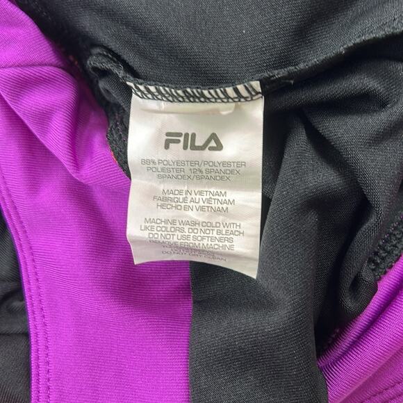 Fila color block athletic tennis skort, size XL - Picture 8 of 9
